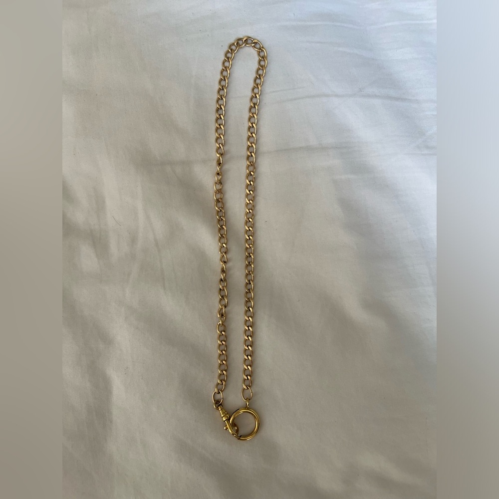 Gold Curb Chain